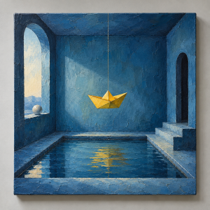 The Blue Interval (AI-generated)